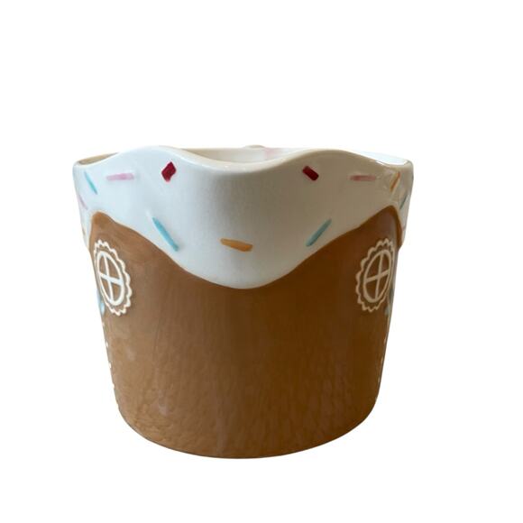 The Bake Shop Christmas Gingerbread House Measuring Jug 4 Cup Holiday New - Picture 8 of 15